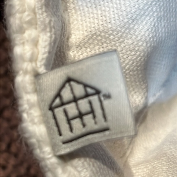 White Holiday Pillow with Green Tree Design - Picture 4 of 4